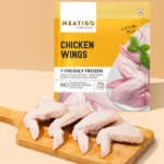 Meatigo chicken wings, skin on, 400 g pack
