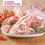 Mutton ribs and chops, bone-in